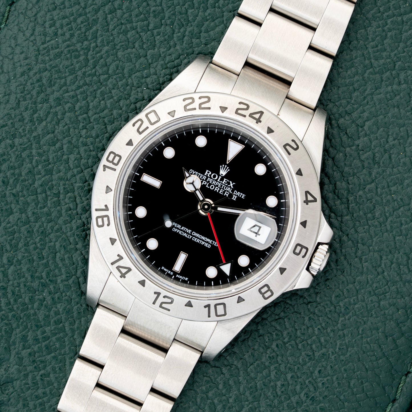 2000 Rolex Explorer II Ref. 16570 with Box & Papers