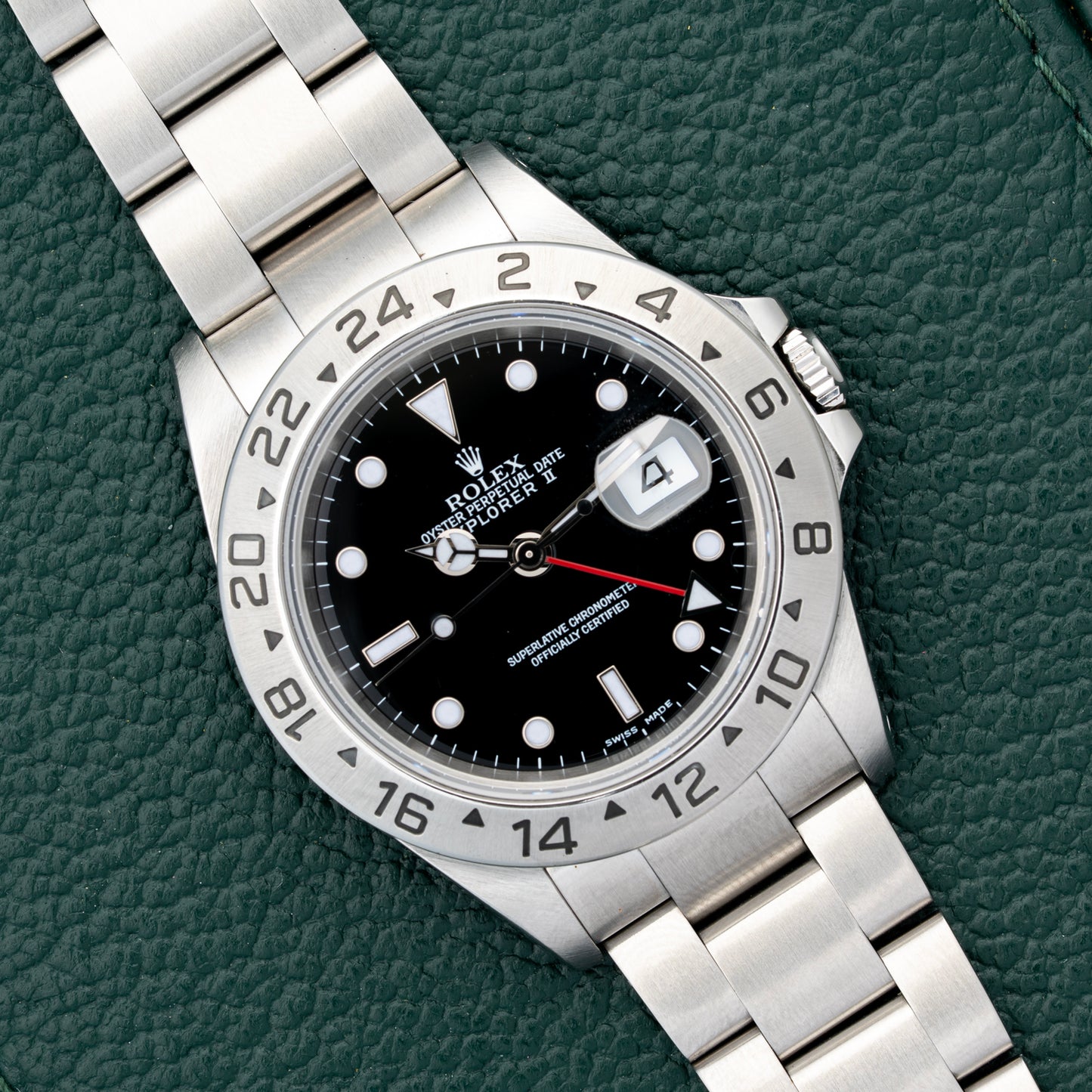 2000 Rolex Explorer II Ref. 16570 with Box & Papers