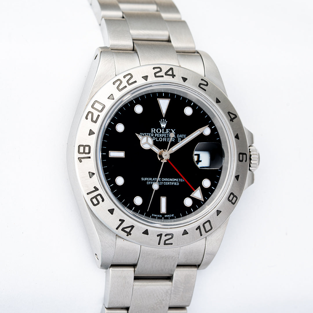 2000 Rolex Explorer II Ref. 16570 with Box & Papers