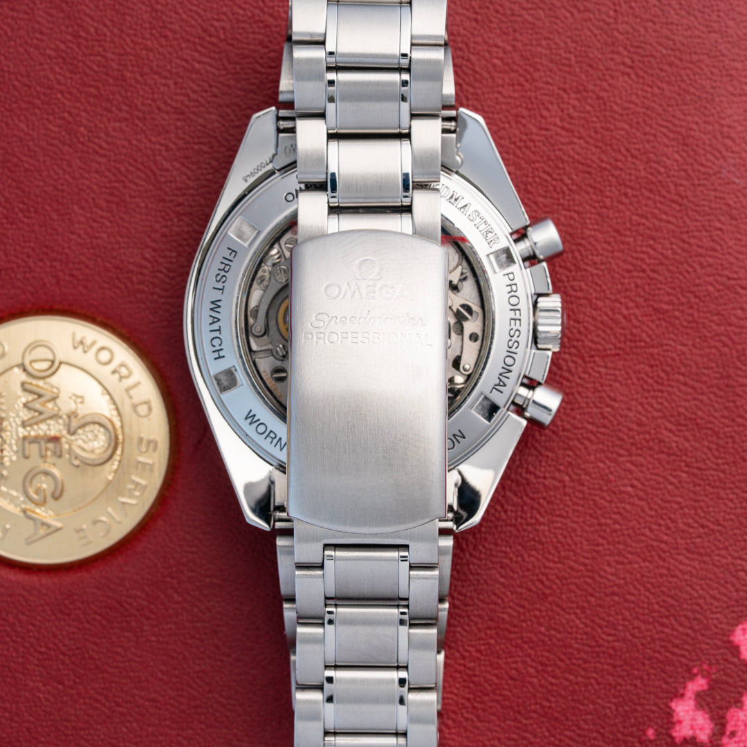 2000 Omega Speedmaster "Hesalite Sandwich" Professional Ref. 3572.50 with Box & Papers