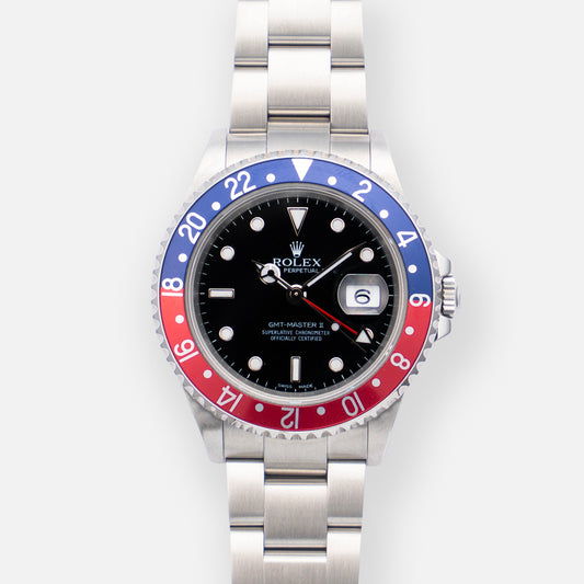2002 Rolex GMT-Master II Ref. 16710 "Pepsi" with Box & Papers