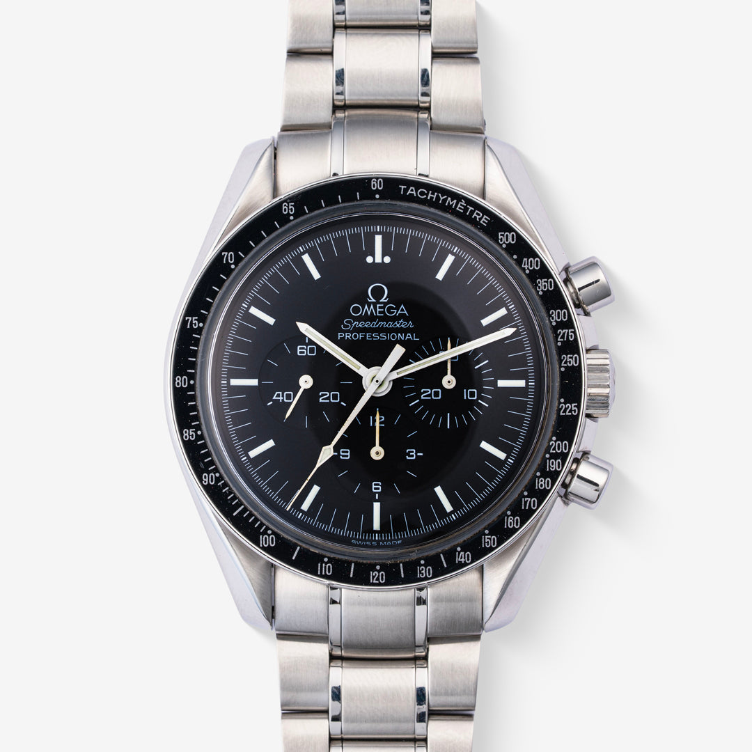 2000 Omega Speedmaster "Hesalite Sandwich" Professional Ref. 3572.50 with Box & Papers