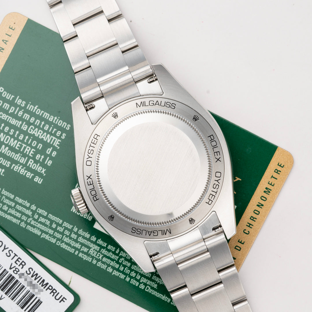 2010 Rolex Milguass Ref. 116400GV with Box & Papers