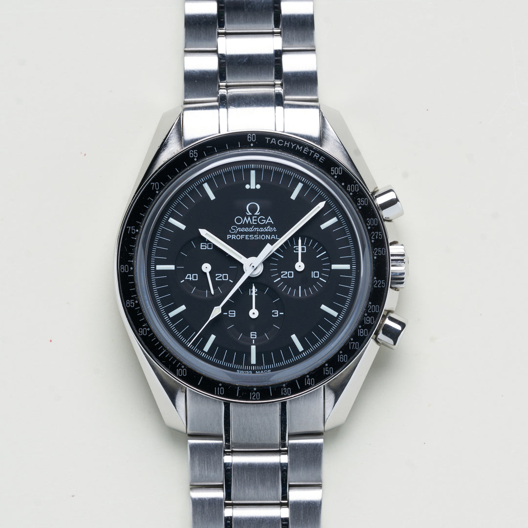 2007 Omega Speedmaster "Sapphire Sandwich" Ref. 3573.50 with Box & Papers