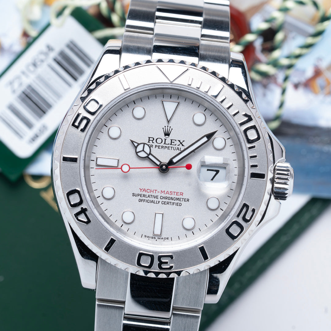 2007 Rolex Yacht-Master Ref. 16622 Platinum with Box & Papers