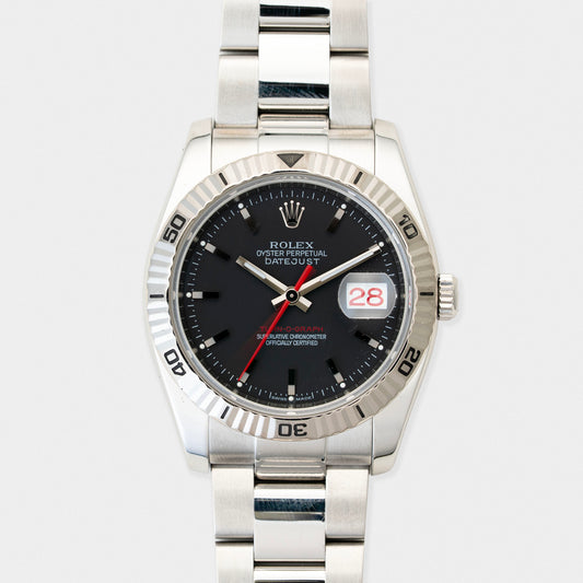 2007 Rolex Datejust Turn-O-Graph Ref. 116264 with Box & Papers