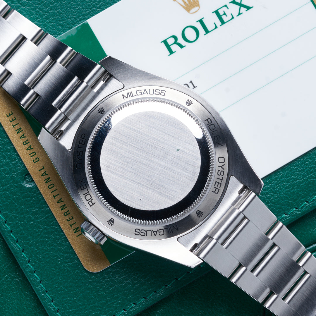 2016 Rolex Milgauss Ref. 116400GV with Box & Papers