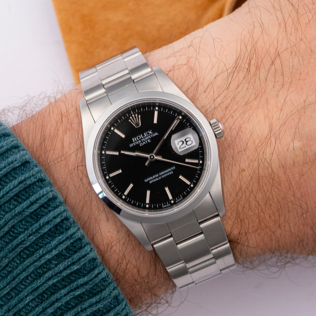 2000 Rolex Oyster Perpetual Date Ref. 15200 with Papers
