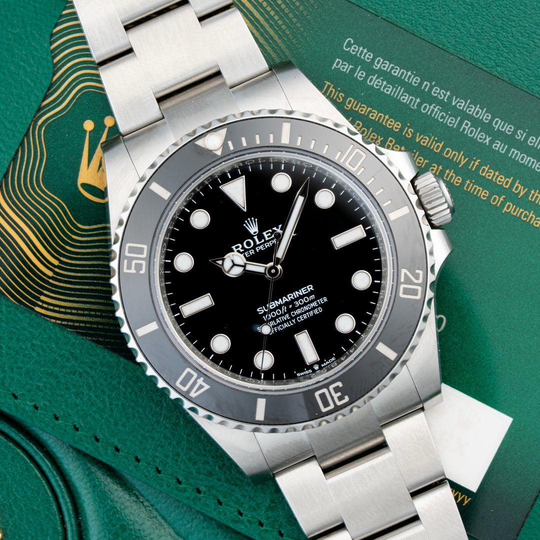 2024 Rolex Submariner Ref. 124060 with Box & Papers