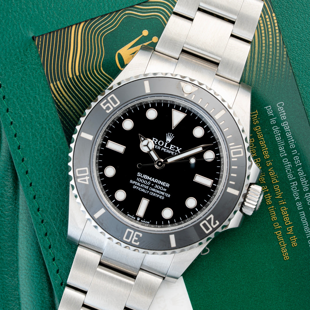 2024 Rolex Submariner Ref. 124060 with Box & Papers