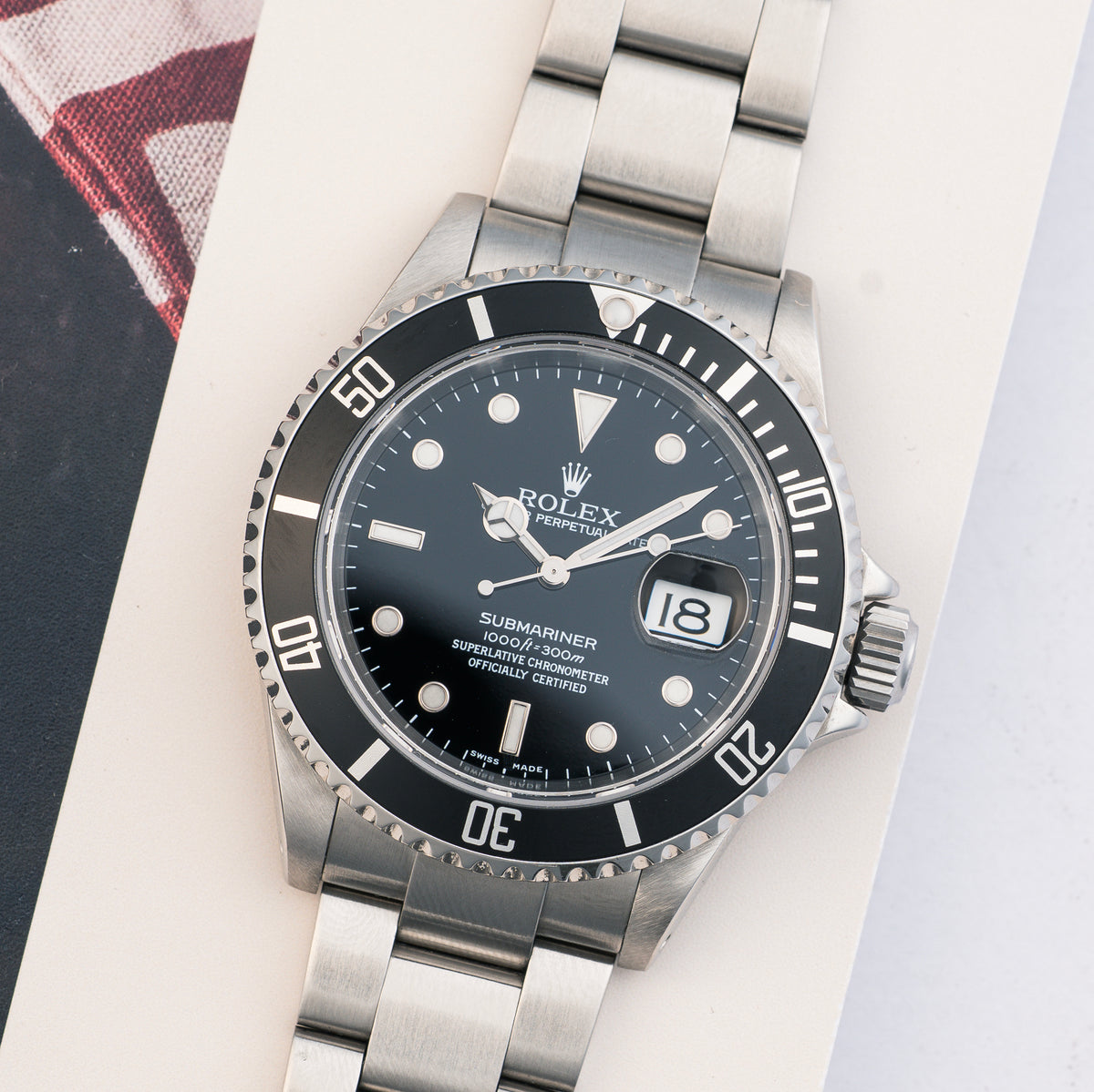 2003 Rolex Submariner Date Ref. 16610 with Box & Papers