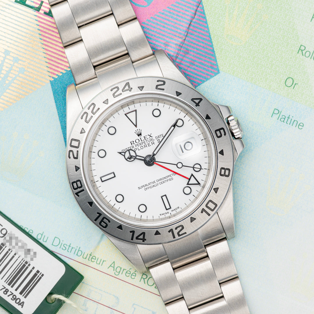 2005 Rolex Explorer II "Polar" Ref. 16570 with Box & Papers