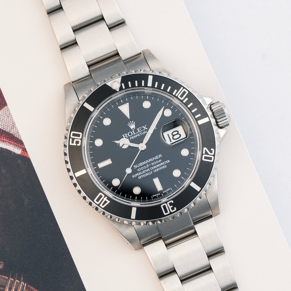 2003 Rolex Submariner Date Ref. 16610 with Box & Papers