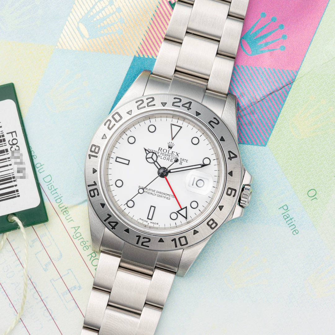2005 Rolex Explorer II "Polar" Ref. 16570 with Box & Papers