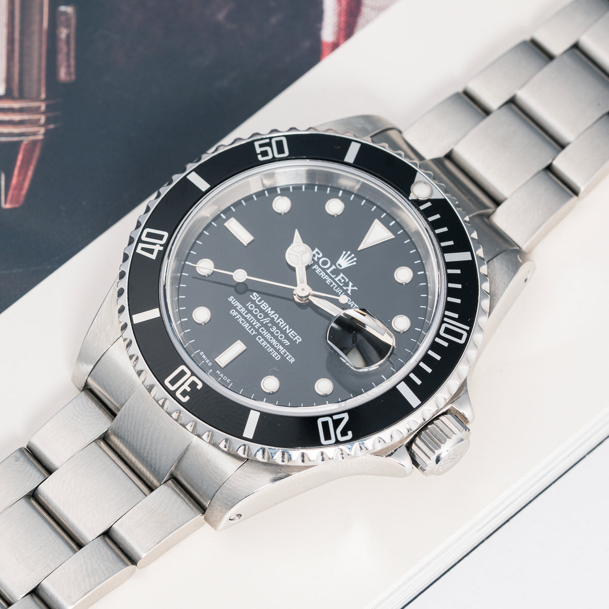 2003 Rolex Submariner Date Ref. 16610 with Box & Papers