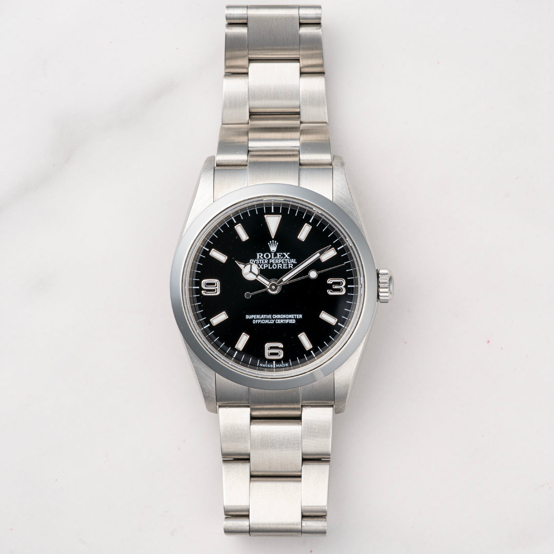 2007 Rolex Explorer Ref. 114270 with Box & Papers