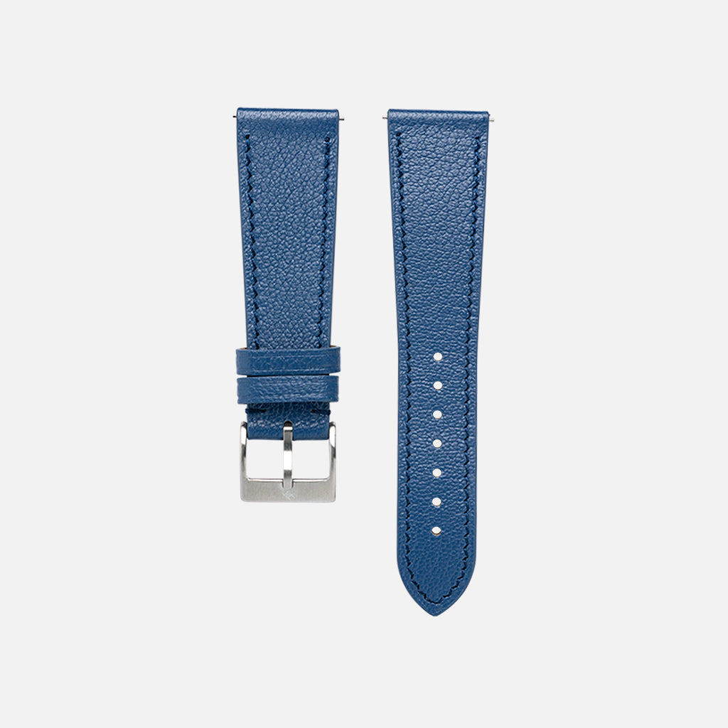 Chevre Slim Quick-Release Watch Strap (Multiple Colors)