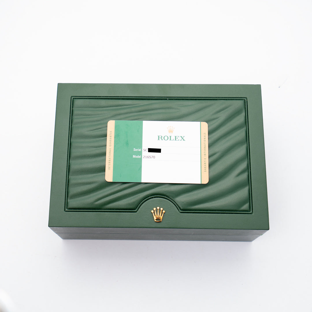2015 Rolex Explorer II Ref. 216570 with Box & Papers