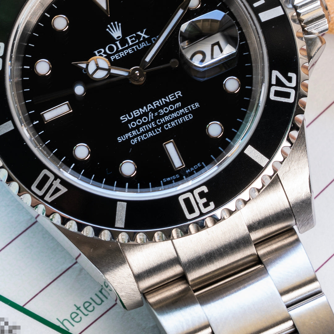 2004 Rolex Submariner Date Ref. 16610 with Box & Papers