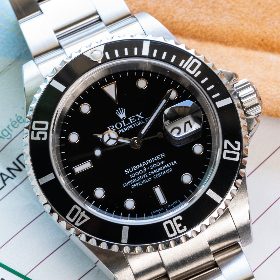 2004 Rolex Submariner Date Ref. 16610 with Box & Papers