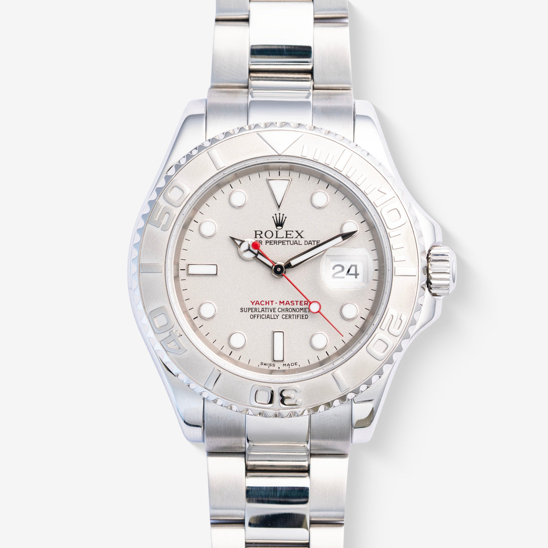 2003 Rolex Yacht-Master Ref. 16622 Platinum with Box & Papers