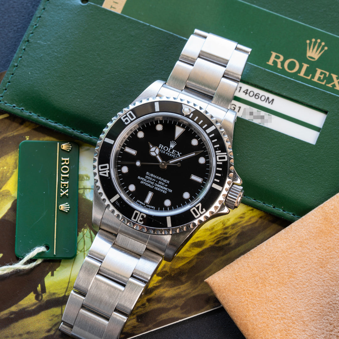 2012 Rolex Submariner '4-Liner' Ref. 14060M with Box & Papers