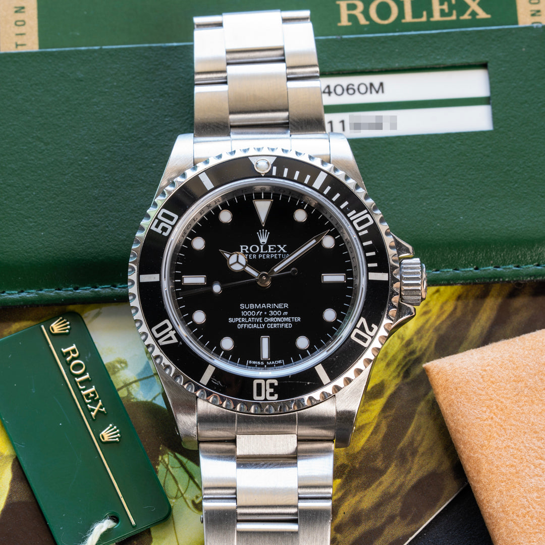 2012 Rolex Submariner '4-Liner' Ref. 14060M with Box & Papers