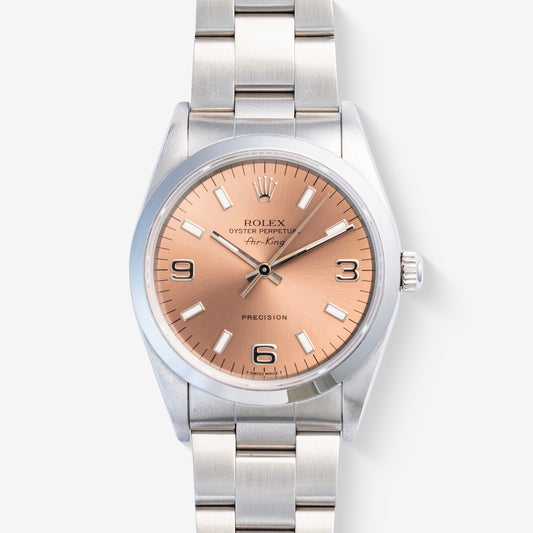 1998 Rolex Air-King Ref. 14000 "Salmon" with Box & Papers