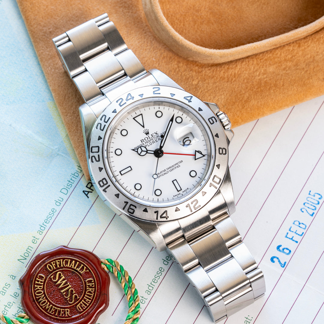 2005 Rolex Explorer II "Polar" Ref. 16570 with Box & Papers