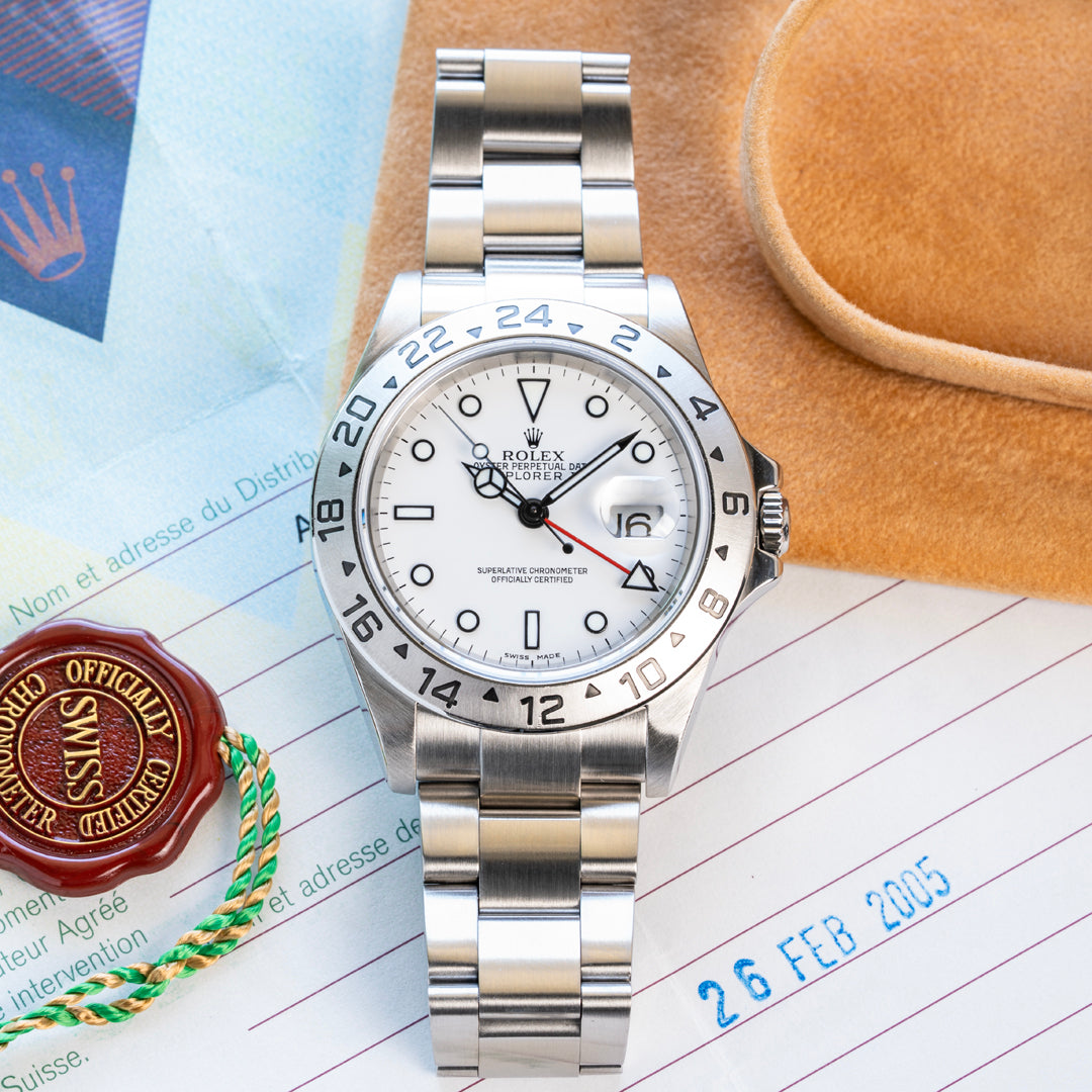 2005 Rolex Explorer II "Polar" Ref. 16570 with Box & Papers