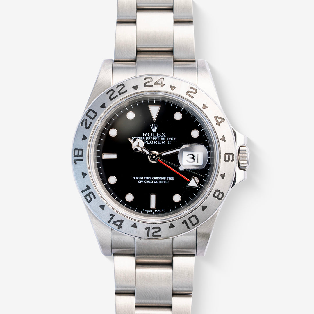 2002 Rolex Explorer II Ref. 16570 with Box & Papers