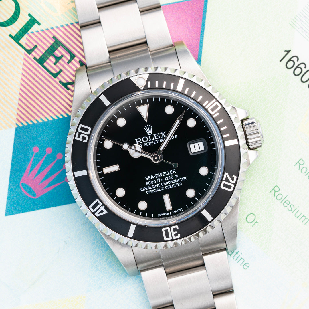 2005 Rolex Sea-Dweller Ref. 16600 with Box & Papers