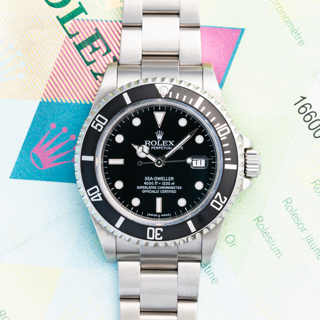 2005 Rolex Sea-Dweller Ref. 16600 with Box & Papers