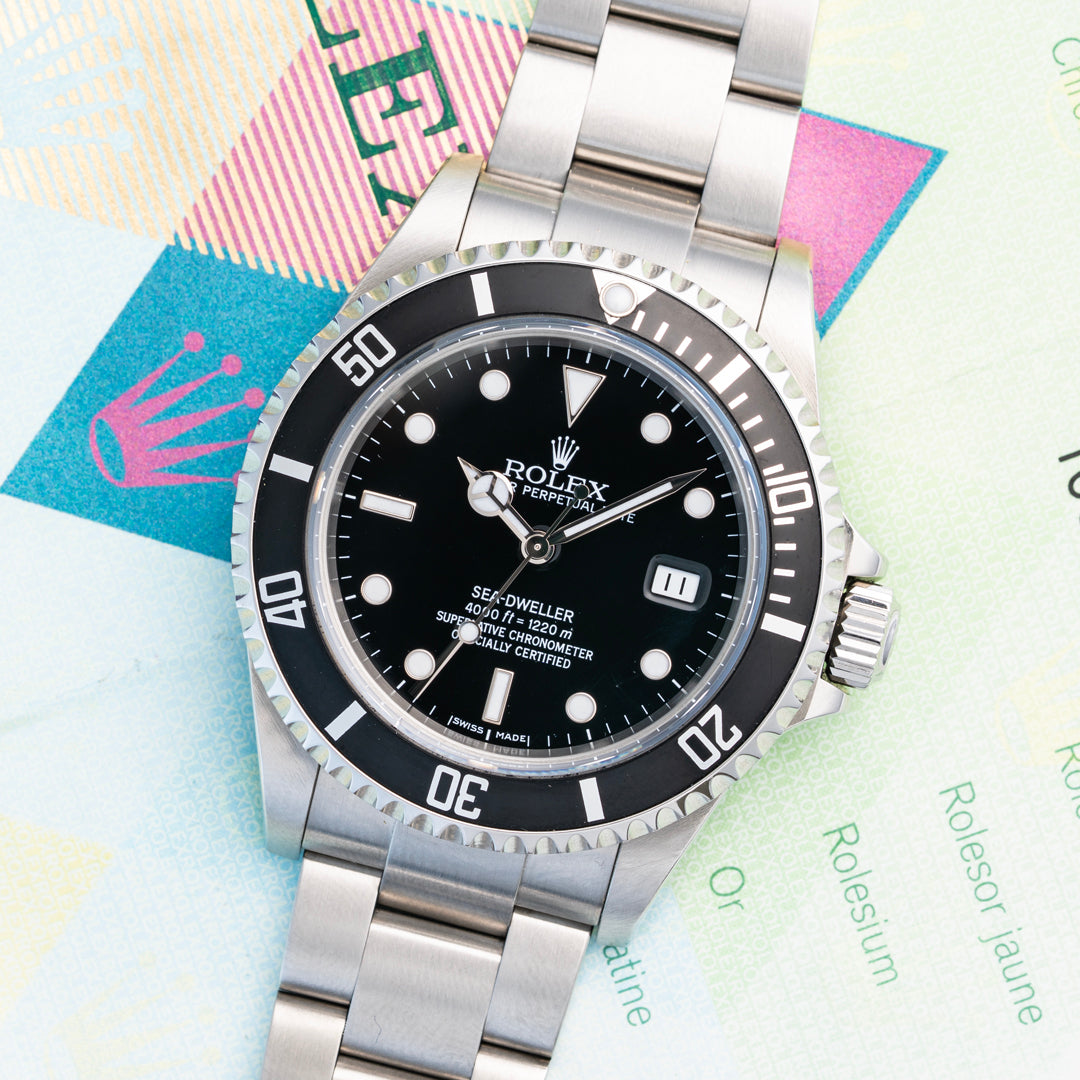 2005 Rolex Sea-Dweller Ref. 16600 with Box & Papers