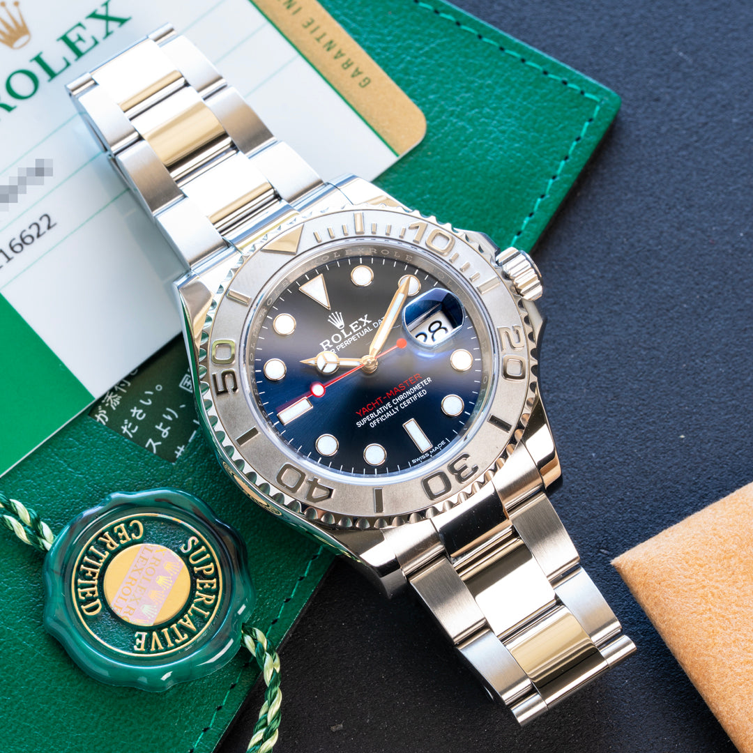 2018 Rolex Yacht-Master Ref. 116622 with Box & Papers