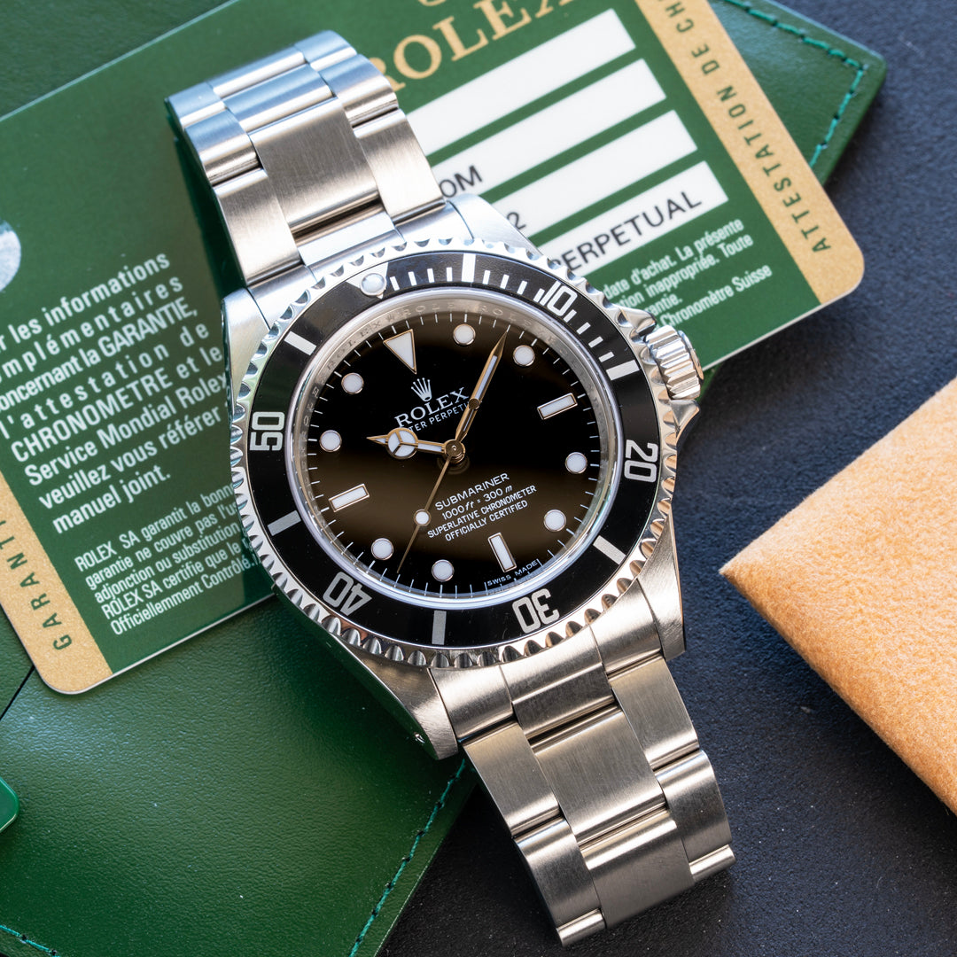 2011 Rolex Submariner '4-Liner' Ref. 14060M with Box & Papers