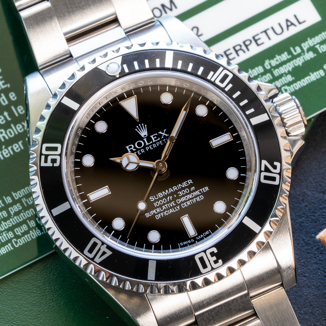 2011 Rolex Submariner '4-Liner' Ref. 14060M with Box & Papers