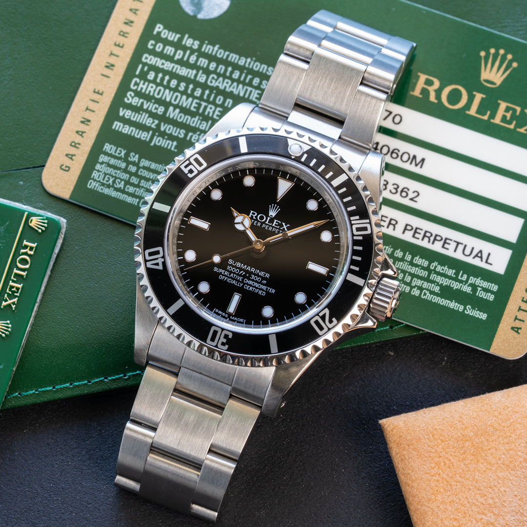 2011 Rolex Submariner '4-Liner' Ref. 14060M with Box & Papers