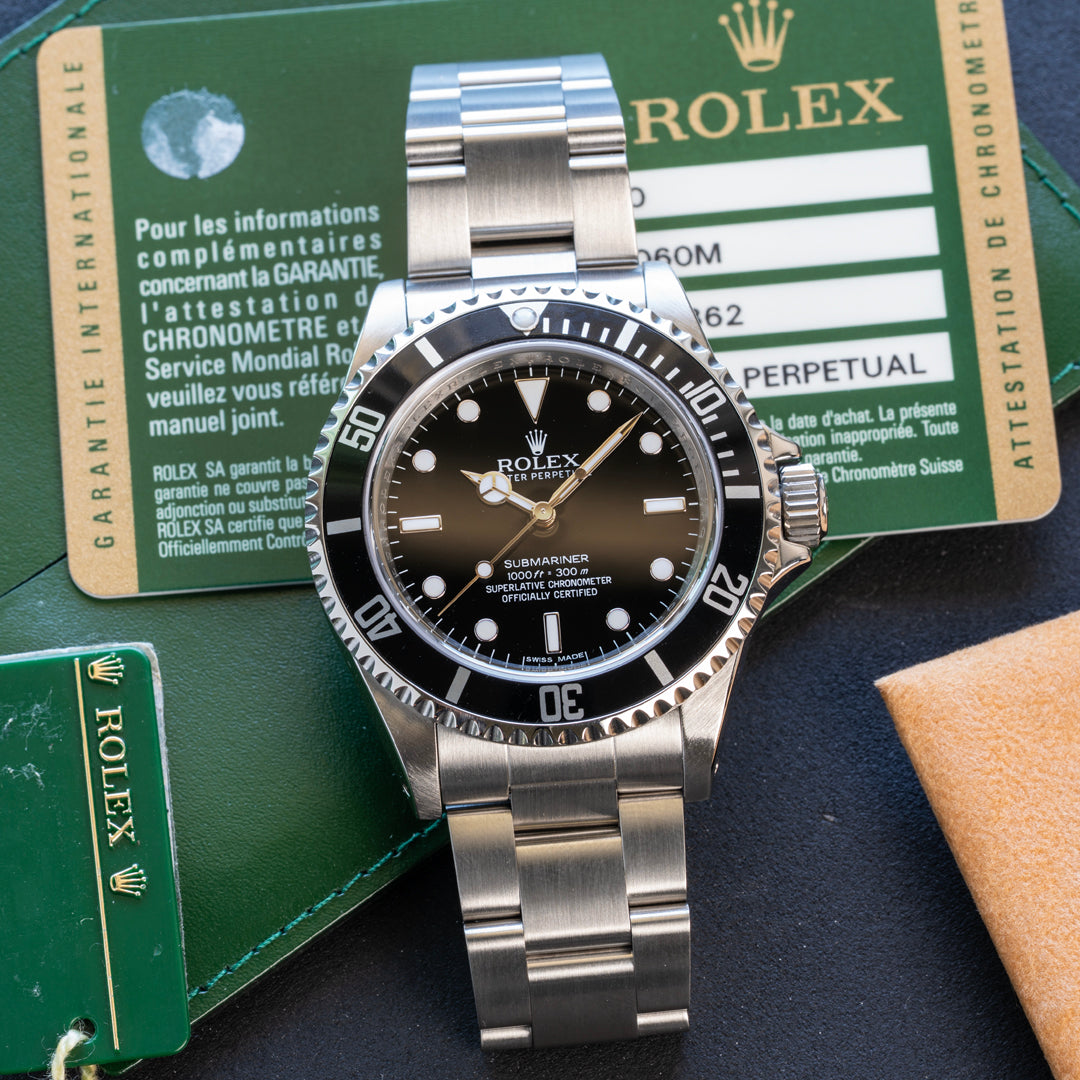 2011 Rolex Submariner '4-Liner' Ref. 14060M with Box & Papers