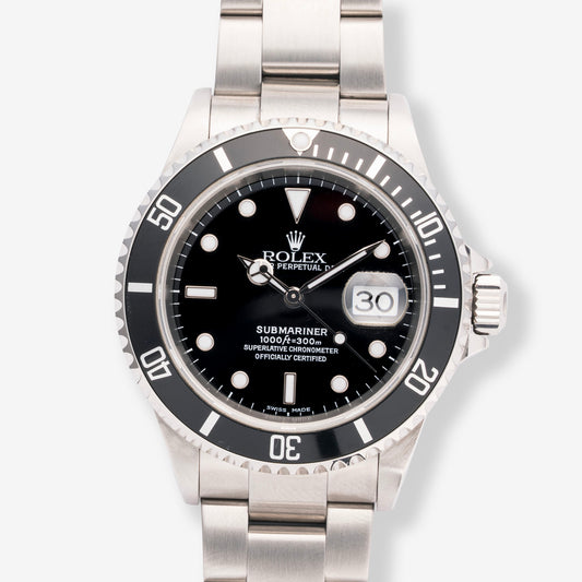 2001 Rolex Submariner Date Ref. 16610 with Box & Papers