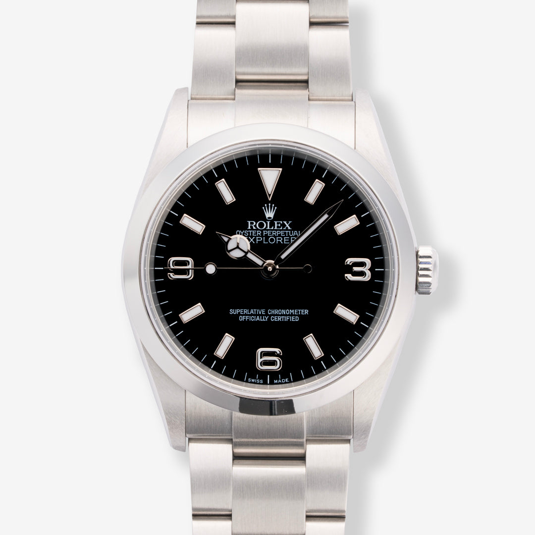 2002 Rolex Explorer Ref. 114270 with Box & Papers