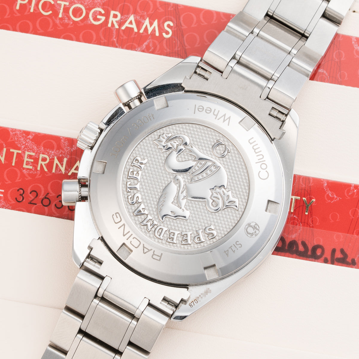 2020 Omega Speedmaster Racing Ref. 326.30.40.50.02.001 with Box & Papers