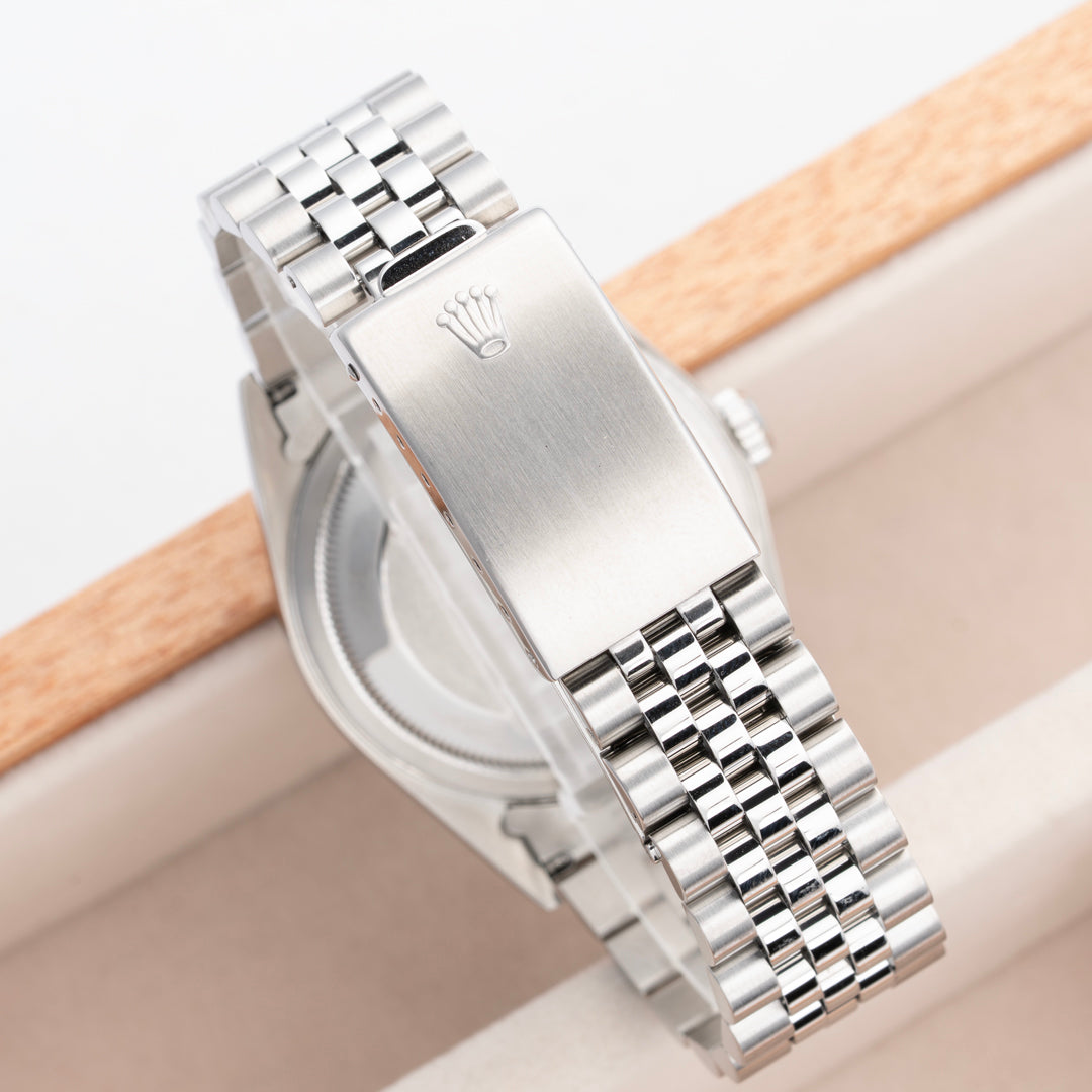 1999 Rolex Datejust Ref. 16234 Black Stick Dial