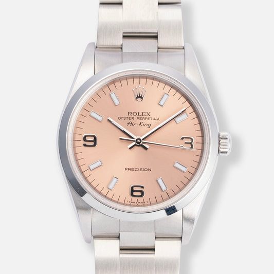 1998 Rolex Air-King Ref. 14000 "Salmon"