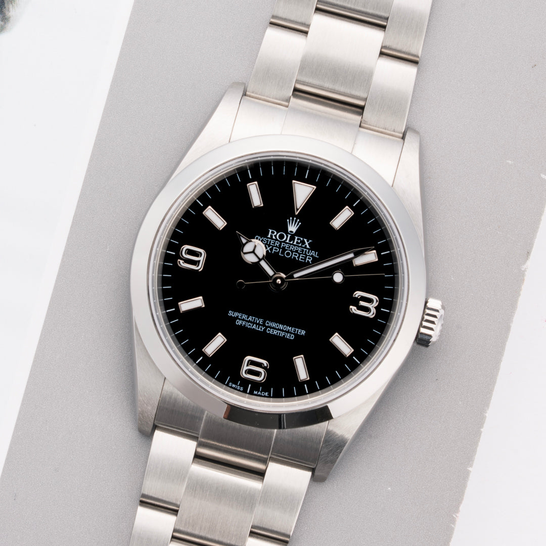 2002 Rolex Explorer Ref. 114270 with Box & Papers