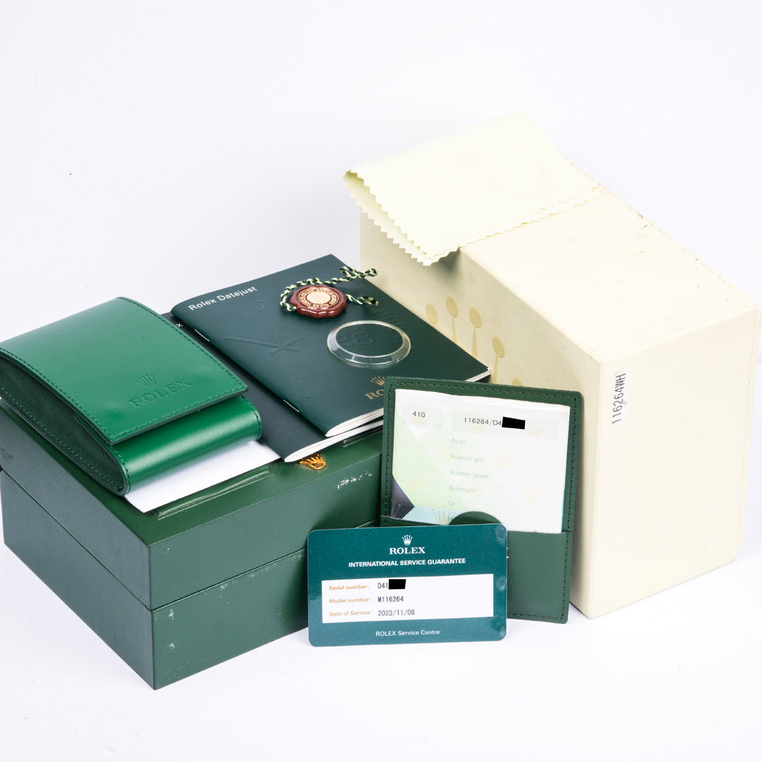 2006 Rolex Datejust Turn-O-Graph Ref. 116264 with Box & Papers
