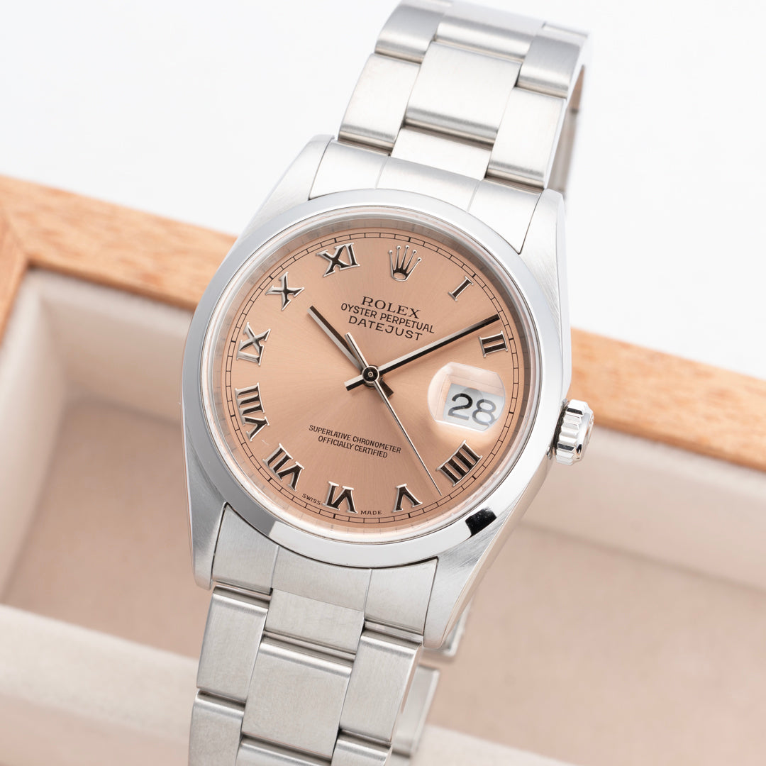 1999 Rolex Datejust Ref. 16200 with Box & Papers