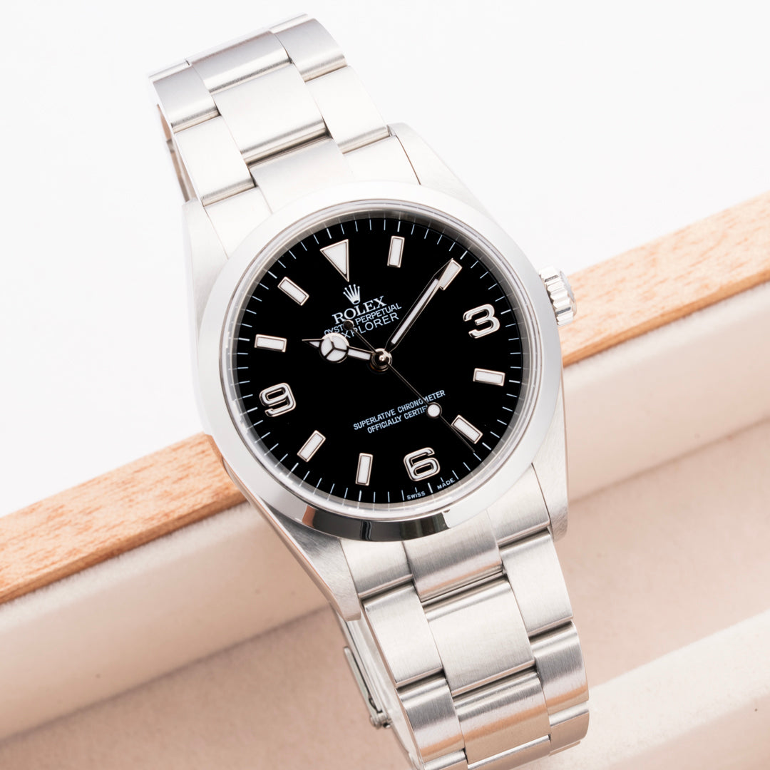 2002 Rolex Explorer Ref. 114270 with Box & Papers