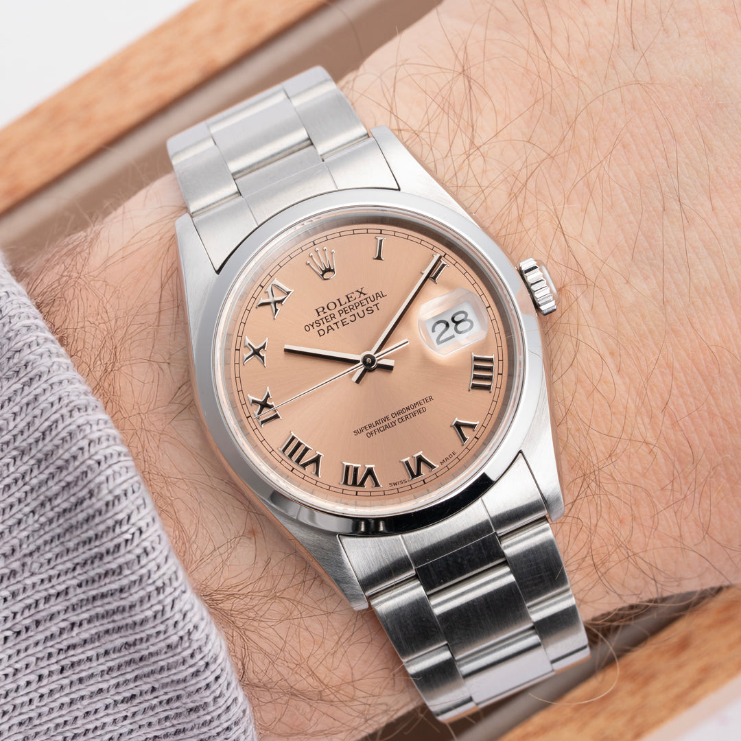 1999 Rolex Datejust Ref. 16200 with Box & Papers