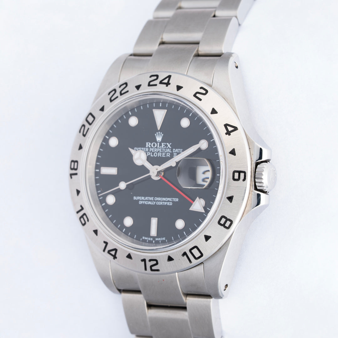 2002 Rolex Explorer II Ref. 16570 with Box & Papers